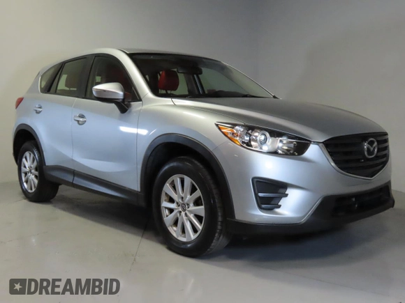 2016 Mazda CX-5 Sport with VIN JM3KE2BEXG0904597, listed as a Copart auction lot 42407975 with 63,343 mi miles and Salvage Title. Bid and sale history available at carsss.com. Image 1.
