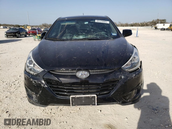 2015 Hyundai Tucson GLS with VIN KM8JT3AF4FU992527, listed as a Copart auction lot 48520885 with 89,381 mi miles and Salvage Title. Bid and sale history available at DreamBid. Image 5.