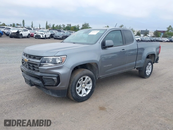 2022 Chevrolet Colorado 2WD LT with VIN 1GCHSCEA0N1157349, listed as a IAAI auction lot 42191563 with 55,944 mi miles and . Bid and sale history available at DreamBid. Image 2.