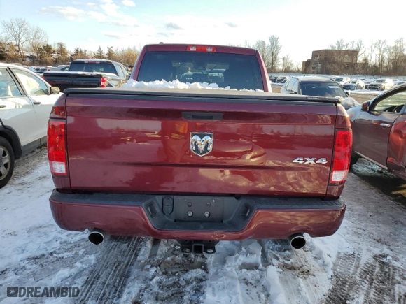 2019 Ram 1500 Classic Express with VIN 1C6RR7FTXKS517263, listed as a Copart auction lot 44572435 with 62,782 mi miles and Salvage Title. Bid and sale history available at carsss.com. Image 6.