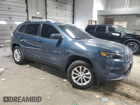 2019 Jeep Cherokee Latitude with VIN 1C4PJMCB2KD484202, listed as a Copart auction lot 51610175 with 44,299 mi miles and Salvage Title. Bid and sale history available at carsss.com. Image 4.