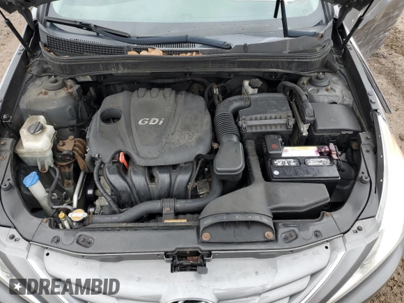 2011 Hyundai Sonata GLS with VIN 5NPEB4AC1BH151659, listed as a Copart auction lot 47637095 with 126,333 mi miles and Salvage Title. Bid and sale history available at carsss.com. Image 12.