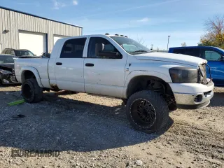 2008 Dodge Ram 2500 Laramie with VIN 3D7KS29A18G220965, listed as a Copart auction lot 76581374 with 266,659 mi miles and Non Repairable. Bid and sale history available at carsss.com. Image 4.