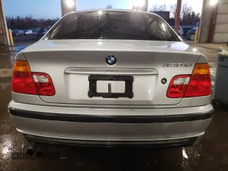 2001 BMW 3 Series 330i with VIN WBAAV53491JR80273, listed as a Copart auction lot 85076974 with 0 mi miles and Salvage Title. Bid and sale history available at carsss.com. Image 6.
