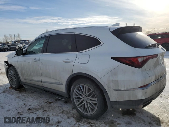 2023 Acura MDX Advance с VIN 5J8YE1H89PL802254, выставлен на аукционе Copart как лот 45778015 с пробегом 46 739 миль миль и Списание • Salvage title. История ставок и продаж доступна на DreamBid. Изображение 2.
