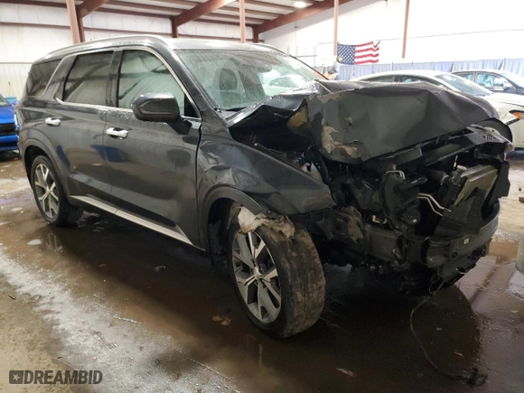 2020 Hyundai Palisade SEL with VIN KM8R3DHE5LU150331, listed as a Copart auction lot 42238695 with 51,415 mi miles and Salvage Title. Bid and sale history available at carsss.com. Image 4.