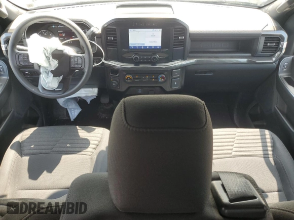 2023 Ford F-150 XL with VIN 1FTEX1EP9PKE34381, listed as a Copart auction lot 63938505 with 13,933 mi miles and Salvage title. Bid and sale history available at DreamBid. Image 8.
