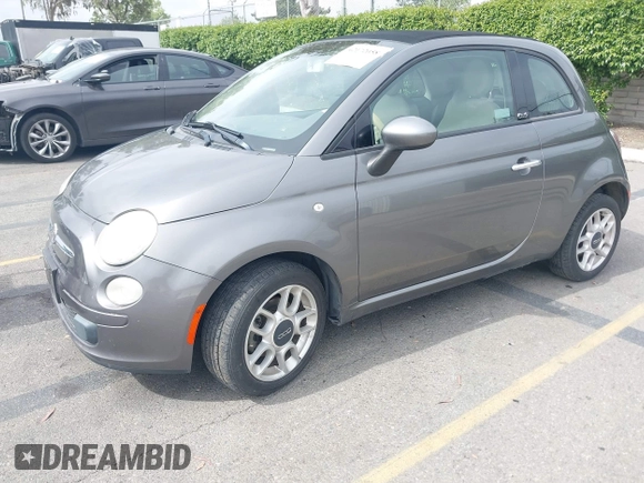 2012 FIAT 500 Pop with VIN 3C3CFFDR2CT131787, listed as a IAAI auction lot 42172058 with 133,556 mi miles and . Bid and sale history available at DreamBid. Image 17.