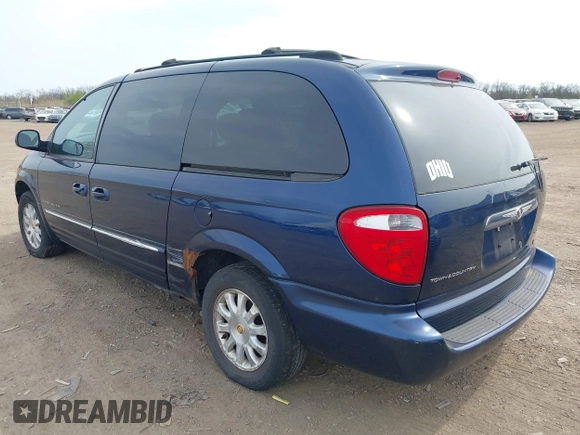 2001 Chrysler Town & Country LXi with VIN 2C4GP54L81R352276, listed as a IAAI auction lot 42059587 with 93,283 mi miles and . Bid and sale history available at DreamBid. Image 3.
