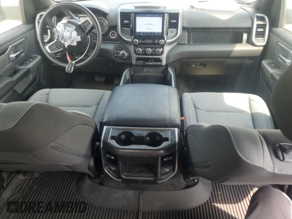2022 Ram 1500 Lone Star with VIN 1C6SRFFT0NN427277, listed as a Copart auction lot 59408095 with 52,133 mi miles and Salvage title. Bid and sale history available at DreamBid. Image 8.