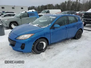 2012 Mazda 3 GX with VIN JM1BL1KF3C1671278, listed as a Copart auction lot 43348315 with 131,061 mi miles and Clean Title. Bid and sale history available at carsss.com. Image 1.