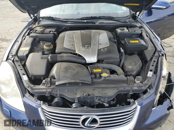 2006 Lexus SC with VIN JTHFN48Y569009647, listed as a Copart auction lot 43081855 with 71,351 mi miles and Salvage Title. Bid and sale history available at carsss.com. Image 12.