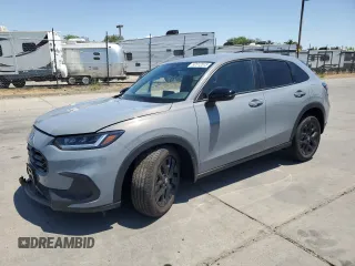 2024 Honda HR-V Sport with VIN 3CZRZ1H56RM737047, listed as a Copart auction lot 60512515 with 3,133 mi miles and Salvage title. Bid and sale history available at DreamBid. Image 1.