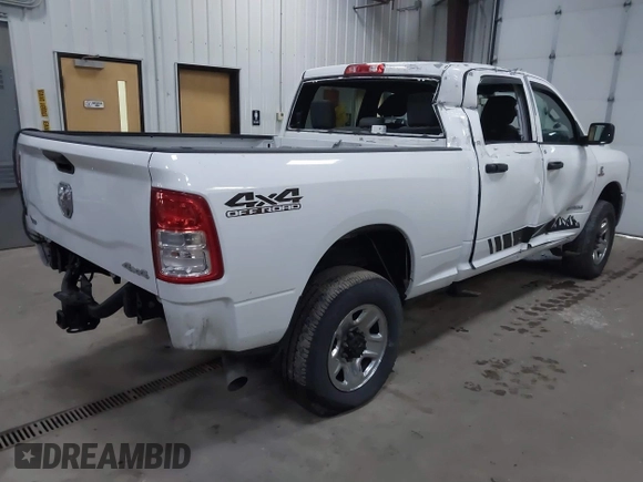 2022 Ram 2500 Tradesman with VIN 3C6UR5CL7NG169467, listed as a IAAI auction lot 41871191 with 195,029 mi miles and . Bid and sale history available at DreamBid. Image 4.