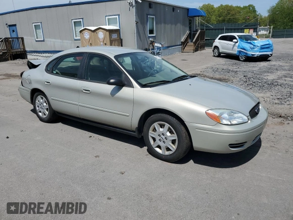 2007 Ford Taurus SE with VIN 1FAFP53U97A112369, listed as a Copart auction lot 56670245 with 95,855 mi miles and Salvage title. Bid and sale history available at DreamBid. Image 4.