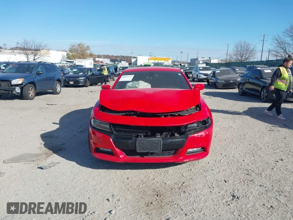 2015 Dodge Charger SXT with VIN 2C3CDXHG2FH852273, listed as a IAAI auction lot 40887122 with Not Provided miles and . Bid and sale history available at DreamBid. Image 12.