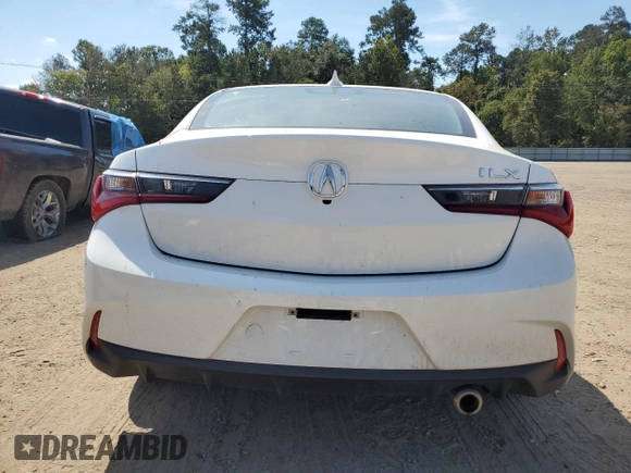 2022 Acura ILX with VIN 19UDE2F38NA002405, listed as a Copart auction lot 72649224 with 39,643 mi miles and Salvage Title. Bid and sale history available at DreamBid. Image 6.