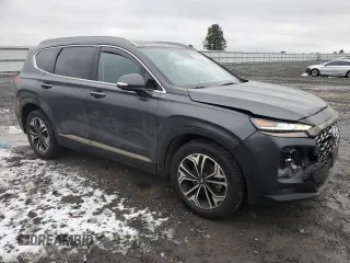 2020 Hyundai Santa Fe Limited with VIN 5NMS5CAA8LH213883, listed as a Copart auction lot 88423355 with 55,410 mi miles and Salvage Title. Bid and sale history available at carsss.com. Image 4.