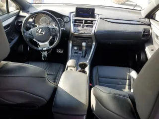 2017 Lexus NX 200t with VIN JTJYARBZ4H2079749, listed as a Copart auction lot 51000765 with 76,403 mi miles and Salvage Title. Bid and sale history available at DreamBid. Image 8.