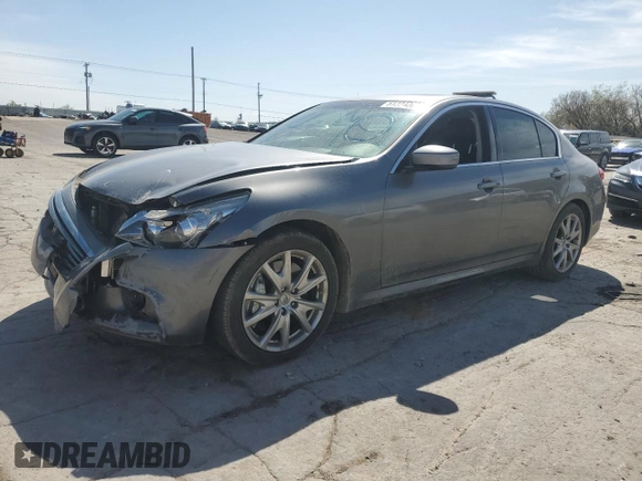 2012 Infiniti G37 Sedan Journey with VIN JN1CV6AP0CM936567, listed as a Copart auction lot 51324005 with Not Provided miles and Salvage Title. Bid and sale history available at carsss.com. Image 1.