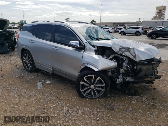 2018 GMC Terrain Denali z VIN 3GKALSEXXJL288082, wystawiony jako Copart lot #61041215 z przebiegiem 69 435 mil mil oraz Szkoda całkowita • Salvage title. Historia ofert i sprzedaży dostępna na DreamBid. Obrazek 4.