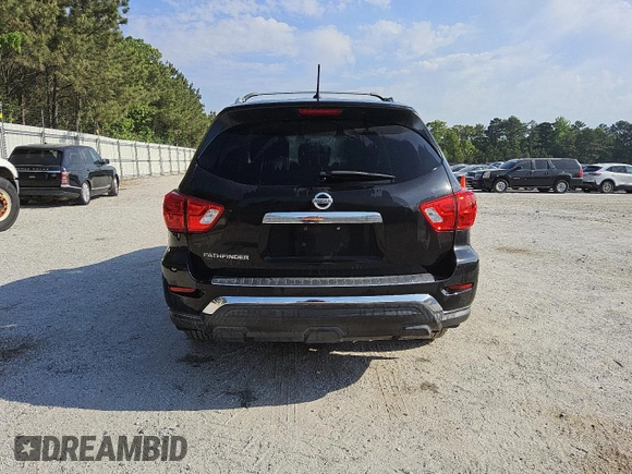 2017 Nissan Pathfinder S with VIN 5N1DR2MN1HC660286, listed as a Copart auction lot 50412525 with 118,403 mi miles and Clean Title. Bid and sale history available at carsss.com. Image 6.