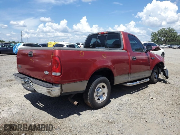 2004 Ford F-150 XL with VIN 2FTRF17234CA23550, listed as a Copart auction lot 60475835 with 290,842 mi miles and Salvage title. Bid and sale history available at DreamBid. Image 3.