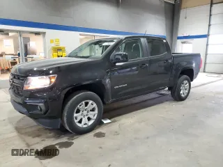 2021 Chevrolet Colorado 2WD LT with VIN 1GCGSCEN9M1103853, listed as a Copart auction lot 47768635 with 67,352 mi miles and Salvage Title. Bid and sale history available at carsss.com. Image 1.