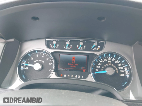 2014 Ford F-150 XL with VIN 1FTFW1CT0EFA07605, listed as a IAAI auction lot 42082411 with 25,894 mi miles and . Bid and sale history available at DreamBid. Image 7.