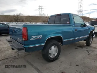 1998 Chevrolet Silverado 1500 with VIN 1GCEK14R1WZ263424, listed as a Copart auction lot 81966434 with 96,078 mi miles and Salvage Title. Bid and sale history available at DreamBid. Image 3.