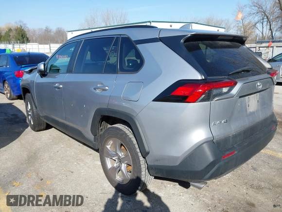 2023 Toyota RAV4 XLE with VIN 2T3P1RFVXPC335339, listed as a IAAI auction lot 41840197 with 46,785 mi miles. Bid and sale history available at carsss.com. Image 3.