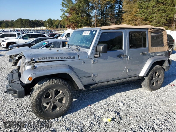 2018 Jeep Wrangler JK Unlimited Sport S with VIN 1C4BJWDG2JL871448, listed as a Copart auction lot 82932434 with 125,144 mi miles and Clean Title. Bid and sale history available at carsss.com. Image 1.