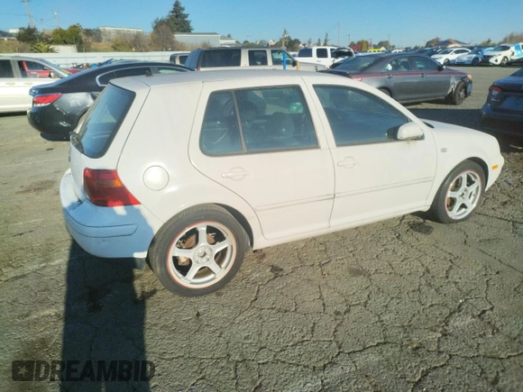 2004 Volkswagen Golf GL z VIN 9BWFL61J144024159, wystawiony jako Copart lot #83198644 z przebiegiem 184 484 mil mil oraz Czysty tytuł • Clean title. Historia ofert i sprzedaży dostępna na DreamBid. Obrazek 3.