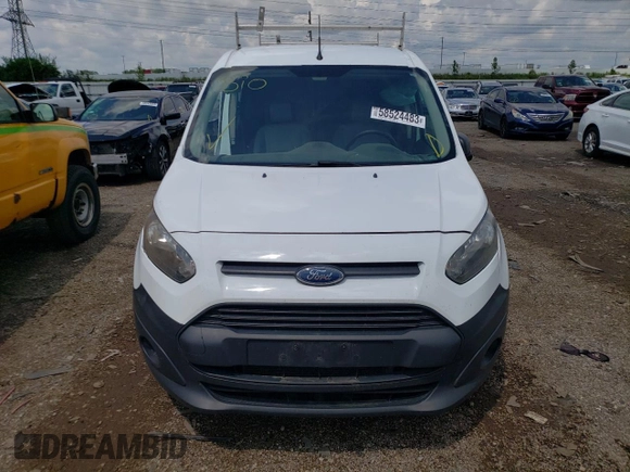 2017 Ford Transit Connect XL with VIN NM0LS6E79H1300557, listed as a Copart auction lot 58524483 with 62,419 mi miles and Salvage title. Bid and sale history available at DreamBid. Image 5.