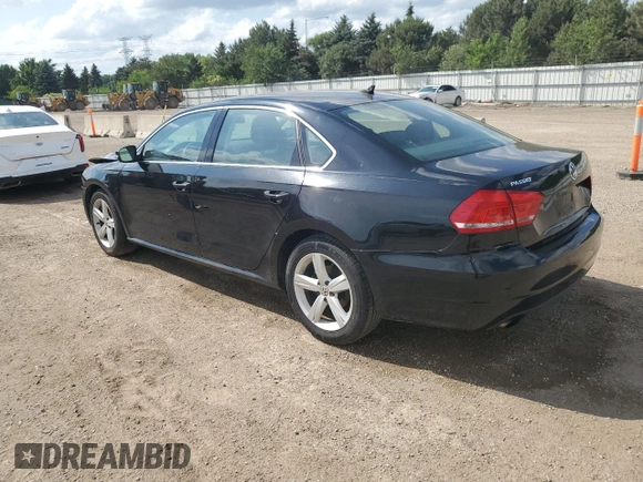 2015 Volkswagen Passat Limited Edition with VIN 1VWAS7A35FC091495, listed as a Copart auction lot 62063035 with 114,870 mi miles and Salvage title. Bid and sale history available at DreamBid. Image 2.