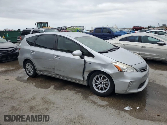 2013 Toyota Prius Two with VIN JTDZN3EU2D3251645, listed as a Copart auction lot 52214065 with 33,069 mi miles and Salvage Title. Bid and sale history available at carsss.com. Image 4.