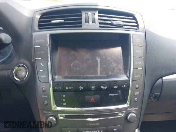 2013 Lexus IS 250 with VIN JTHCF5C29D5063465, listed as a IAAI auction lot 42513401 with Not provided miles and . Bid and sale history available at DreamBid. Image 17.