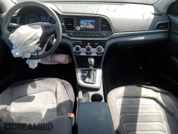 2019 Hyundai Elantra SE with VIN 5NPD74LF9KH416364, listed as a Copart auction lot 53575625 with 62,870 mi miles and Salvage Title. Bid and sale history available at DreamBid. Image 8.