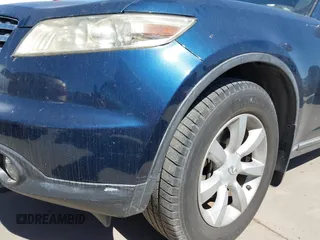 2005 Infiniti FX with VIN JNRAS08U35X101960, listed as a IAAI auction lot 42087971 with 158,766 mi miles and . Bid and sale history available at DreamBid. Image 13.