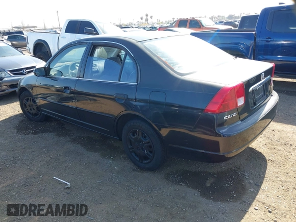 2001 Honda Civic LX with VIN JHMES16541S006574, listed as a IAAI auction lot 42162269 with 219,680 mi miles. Bid and sale history available at carsss.com. Image 3.