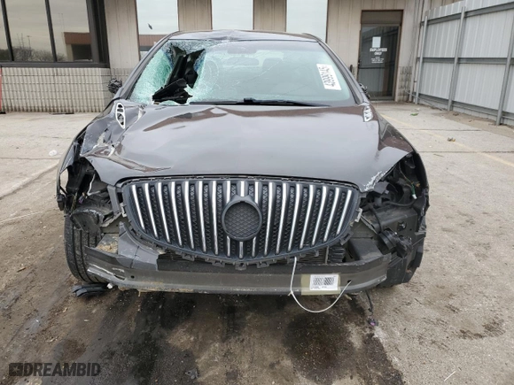 2012 Buick Verano Leather Group with VIN 1G4PS5SK3C4144400, listed as a Copart auction lot 43999145 with 113820 miles and Salvage Title. Bid and sale history available at carsss.com. Image 5.