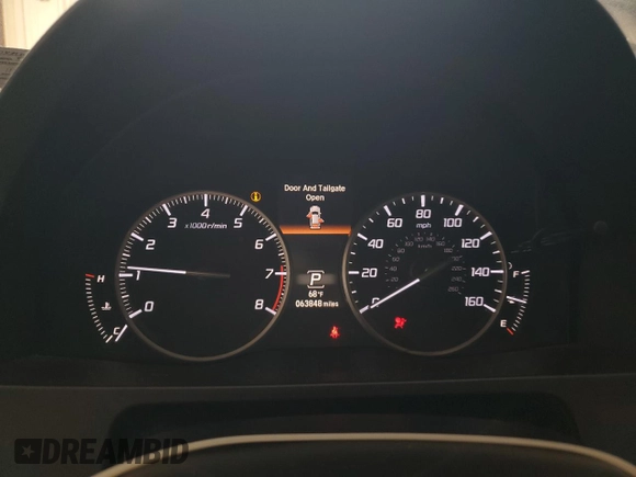 2017 Acura RDX Advance z VIN 5J8TB4H7XHL002690, wystawiony jako Copart lot #58479915 z przebiegiem 63 848 mil mil oraz Szkoda całkowita • Salvage title. Historia ofert i sprzedaży dostępna na DreamBid. Obrazek 9.