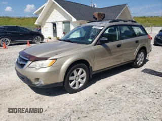 2008 Subaru Outback i with VIN 4S4BP61C587341442, listed as a Copart auction lot 62070945 with 136,428 mi miles and Salvage title. Bid and sale history available at DreamBid. Image 1.