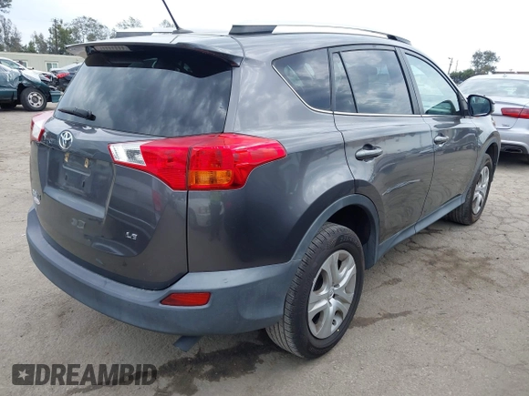2014 Toyota RAV4 LE with VIN 2T3ZFREV9EW116234, listed as a IAAI auction lot 42418909 with 35,985 mi miles and . Bid and sale history available at DreamBid. Image 4.