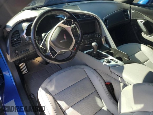 2019 Chevrolet Corvette Z06 2LZ with VIN 1G1YR2D6XK5606259, listed as a Copart auction lot 51643755 with 10,163 mi miles and Non Repairable. Bid and sale history available at carsss.com. Image 8.
