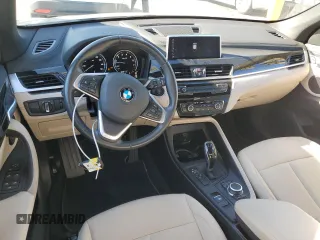 2022 BMW X1 sDrive28i with VIN WBXJG7C0XN5U49445, listed as a Copart auction lot 81754694 with 43,900 mi miles and Salvage Title. Bid and sale history available at carsss.com. Image 8.