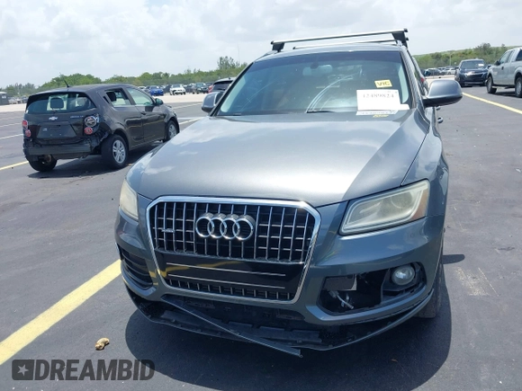 2014 Audi Q5 Premium Plus with VIN WA1LFAFP0EA008424, listed as a IAAI auction lot 42489824 with 115,967 mi miles and . Bid and sale history available at DreamBid. Image 13.