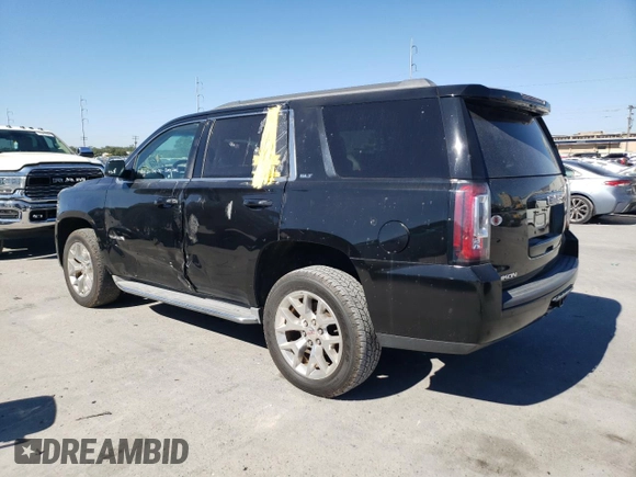 2015 GMC Yukon SLT with VIN 1GKS1BKC7FR113798, listed as a Copart auction lot 76425214 with 168,608 mi miles and Clean Title. Bid and sale history available at carsss.com. Image 2.
