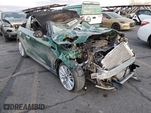 2024 MINI Convertible Cooper S with VIN WMW43DL09R3S02856, listed as a Copart auction lot 84647294 with Not provided miles and Salvage title. Bid and sale history available at DreamBid. Image 4.