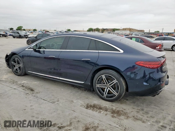 2023 Mercedes-Benz EQS 450 z VIN W1KCG2EB0PA039681, wystawiony jako Copart lot #51698775 z przebiegiem 24 897 mil mil oraz Szkoda całkowita • Salvage title. Historia ofert i sprzedaży dostępna na DreamBid. Obrazek 2.